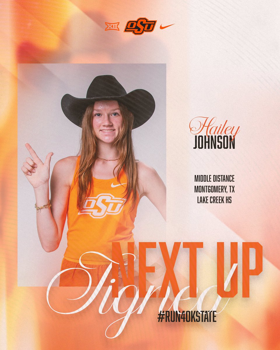 Our Mid D group just got better 👀

Welcome to the Cowgirl Family, Hailey!

#GoPokes I #run4okstate