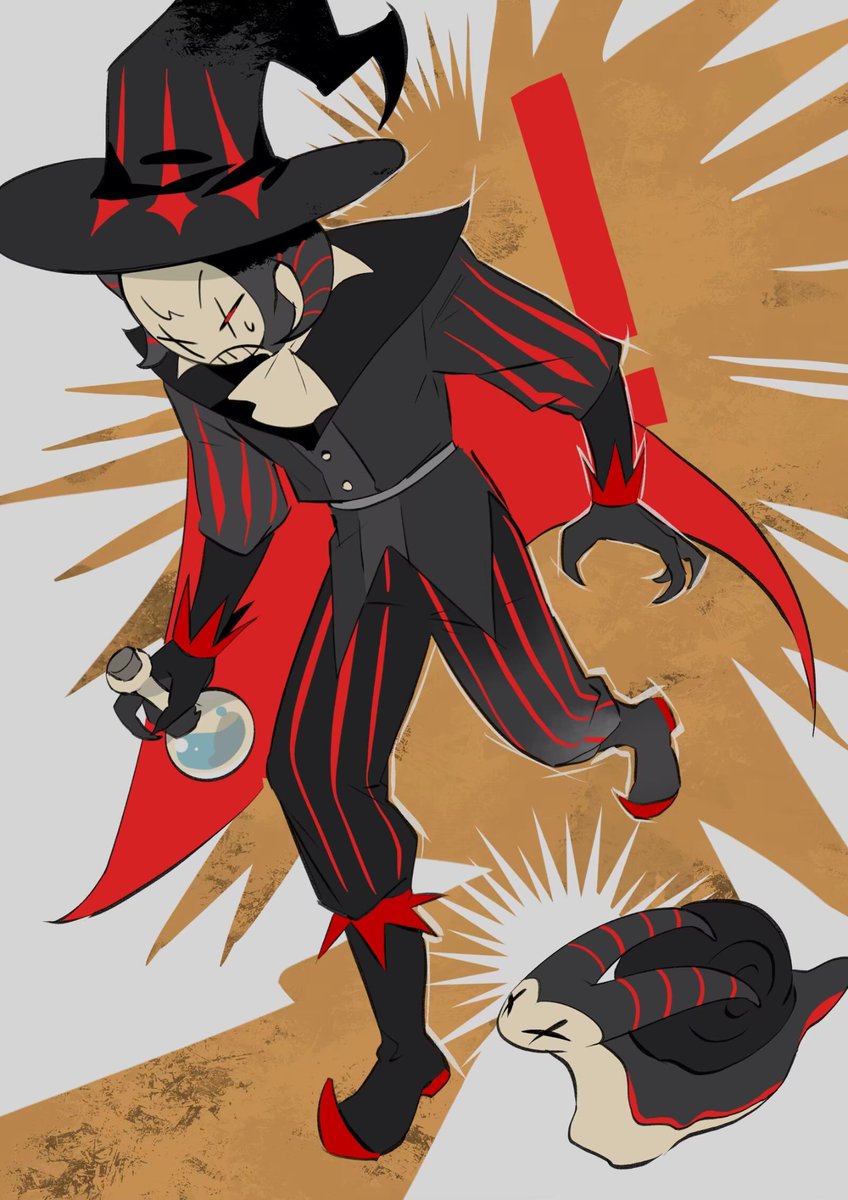 blackhousewuwu's tweet photo. The Deadliest Player and the Deadliest Snail
#TheRealm 
 #TheRealmFanart
#clownpiercefanart https://t.co/KJglTMvra7
