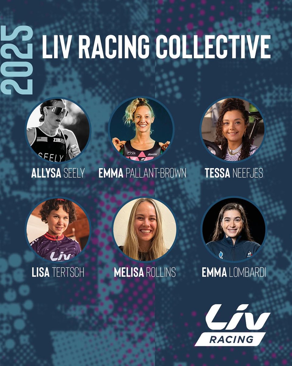 Nuevos talentos + 💪 leyendas que regresan = ¡una alineación imparable del Liv Racing Collective para 2025!

El equipo de atletas profesionales privados de Liv domina varias disciplinas, desde carretera y triatlón hasta gravel, ciclocross y ciclismo de montaña.