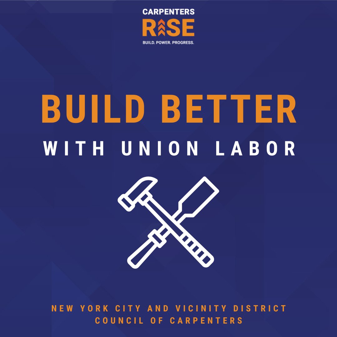 CarpentersNyc's tweet photo. Every tragedy we see on nonunion job sites reinforces why union protections matter. 

We fight for strong labor standards, proper training, and safe workplaces so every member gets home to their family at the end of the day.

This is why we do what we do. 

#CarpentersRise https://t.co/Mi3YoGmOo0