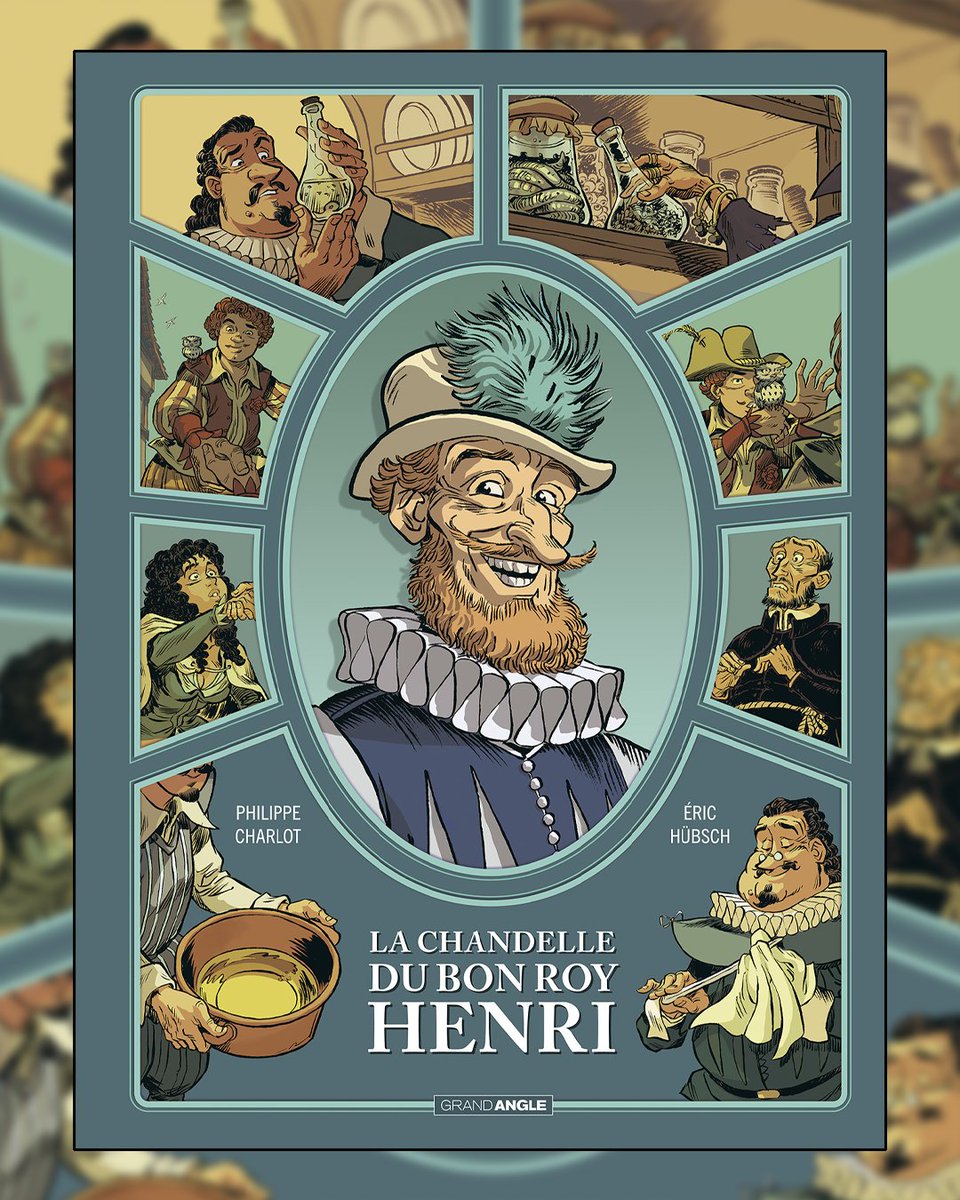 🩺 Après Le Royal fondement consacré au derrière de Louis XIV, c'est au tour d'Henri IV de passer sous la plume de Philippe Charlot et d'Eric Hübsch !
Retrouvez La Chandelle du bon roy Henri dès le 29 janvier en librairie !
📌 Pour en savoir plus : bit.ly/LaChandelleDuB…