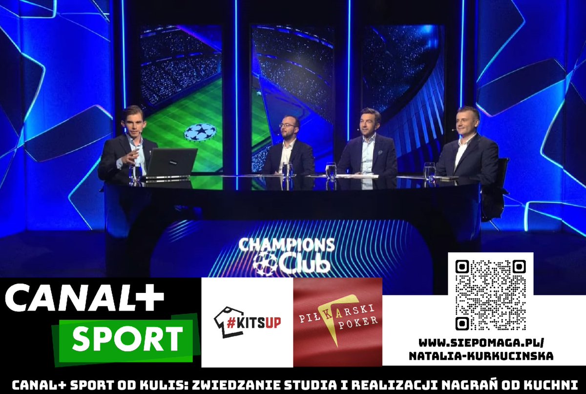 #KitsUP (@kits_up) on Twitter photo ⚽️LICYTACJA CHARYTATYWNA DLA NATALKI!😍
Piłkarski Poker trwa dalej!
Razem z <a href="/CANALPLUS_SPORT/">CANAL+ SPORT</a> oraz <a href="/tomekwitas/">Tomek Witas</a> przygotowaliśmy FANTASTYCZNĄ możliwość zwiedzenia studia podczas realizacji nagrań ♥️🥳
START: 300 PLN
Koniec: 17/01/25 21:00
---
Szczegóły tweet #2 i #3 👇 ⚽️LICYTACJA CHARYTATYWNA DLA NATALKI!😍
Piłkarski Poker trwa dalej!
Razem z <a href="/CANALPLUS_SPORT/">CANAL+ SPORT</a> oraz <a href="/tomekwitas/">Tomek Witas</a> przygotowaliśmy FANTASTYCZNĄ możliwość zwiedzenia studia podczas realizacji nagrań ♥️🥳
START: 300 PLN
Koniec: 17/01/25 21:00
---
Szczegóły tweet #2 i #3 👇