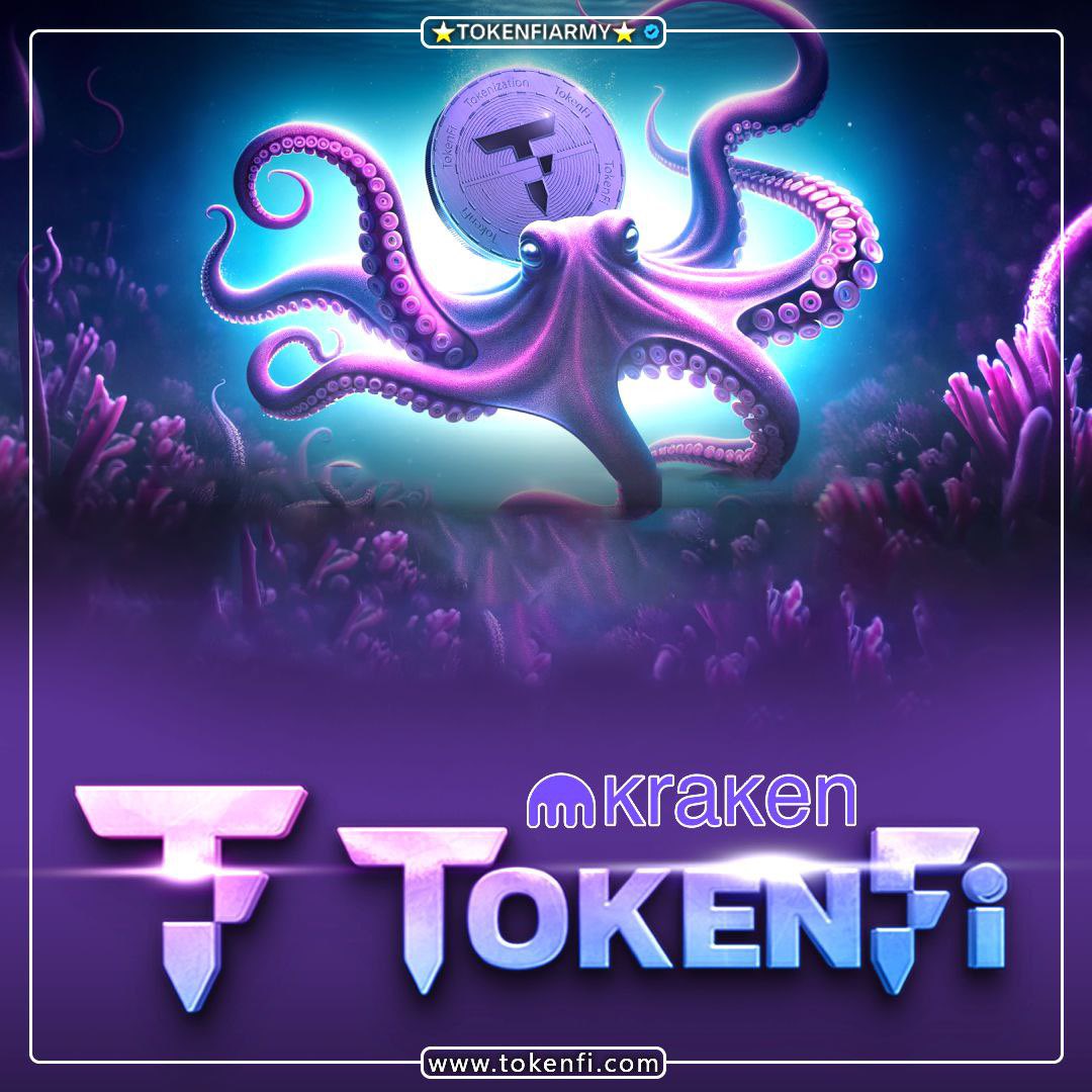 TOMORROW #Kraken will list #TOKENFI. it’s just the beginning 🥳