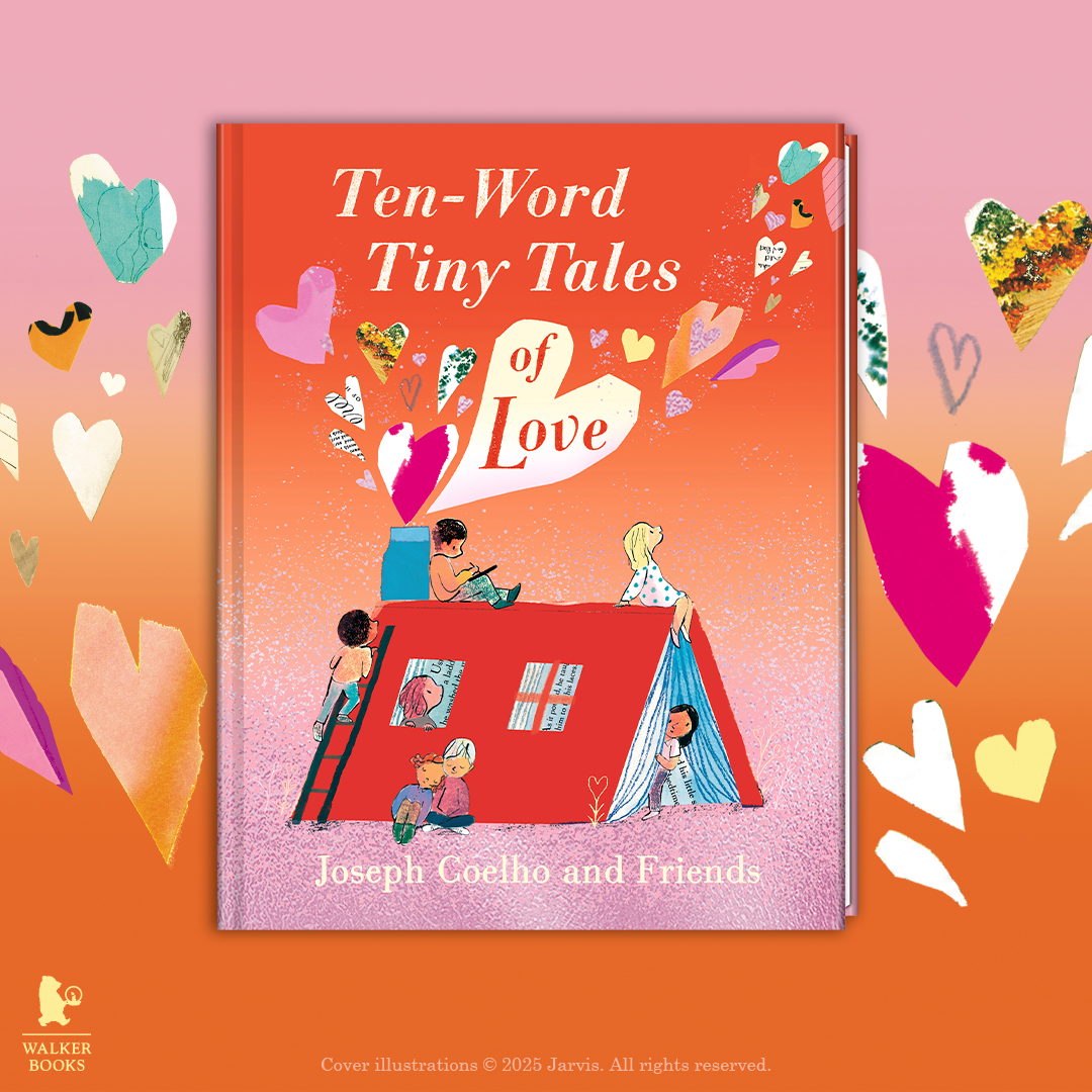 My artwork for the title page of Ten Word Tiny Tales of Love, written by Joseph Coelho and illustrated by 21 talented artists. Published by @BIGPictureBooks, it's out this week, a month before Valentine's Day...