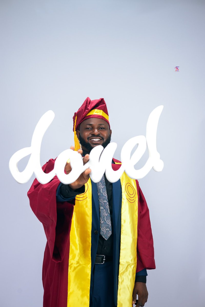 Congratulations to me, journey of 6years instead of 4years
But God did. 
Mom this is for you I wish you witnessed this moment but I’m sure you’re smiling at me wherever you are 
#UNILAG2024Convocation #unilag