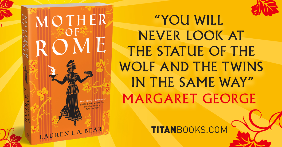 TitanBooks's tweet photo. All roads may lead to Rome, but they began with Rhea Silvia...

Happy Book Birthday to MOTHER OF ROME by @laurenjabear, a fierce reimagining of the founding of the Roman empire and the legend of Romulus and Remus—and the mother who made it all possible.

https://t.co/Bk9RorBAGV https://t.co/drzYQ49qRw