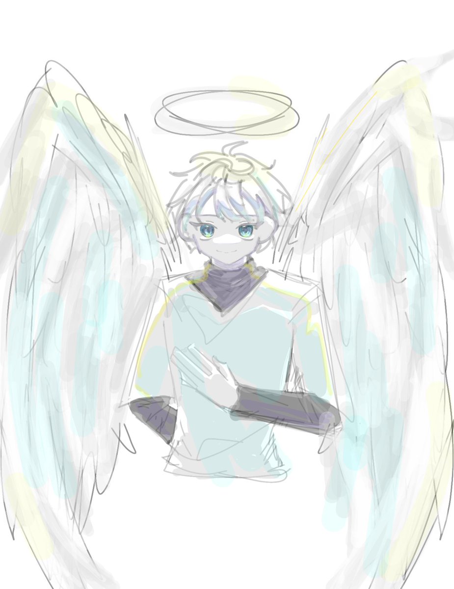 TikTokの歌詞動画？であげた中の一つをちょっと色塗ったやつです　#イラスト　#落書き　#キルア　#ハンターハンター絵師さんと繋がりたい　#ハンターハンター　#絵師さんと繋がりたい