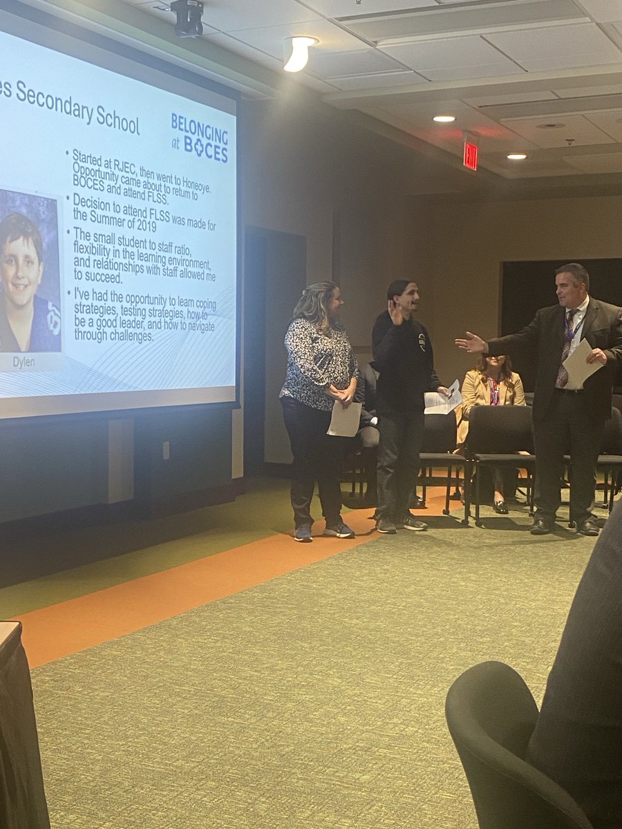 LisaMeade23's tweet photo. What a wonderful student presentation at last night’s BOE meeting. He reminded all of us of our purpose. #belonging ⁦@WFL_BOCES⁩ https://t.co/dWvKlKwrND
