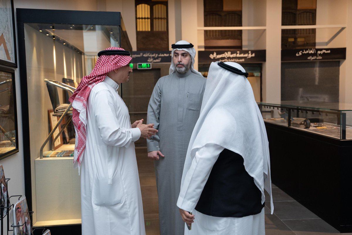 نظم وقف سفراء التطوع <a href="/vaorgsa/">وقف سفراء التطوع 🇸🇦</a> زيارة معالي مساعد وزير النقل و الخدمات اللوجيستية 
أ.أحمد بن سفيان الحسن <a href="/AhmedSAlhassan/">أحمد بن سفيان الحسن Ahmed S Alhassan</a>
لمتحف دار الفنون الإسلامية <a href="/iarts_sa/">متاحف دار الفنون الإسلامية  House of Islamic Arts</a> ومؤسسة صالح صيرفي الوقفية <a href="/SHS_Charity/">مؤسسة صالح حمزة صيرفي الخيرية</a>
وكان في إستقبال معاليه سعادة المهندس أنس بن صالح صيرفي <a href="/Anaserafi/">م. أنس صالح صيرفي</a> والمهندس خالد بن