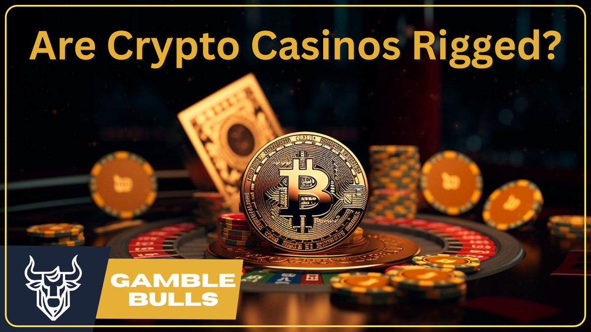 Are Crypto Casinos Rigged? A 🧵

That’s a common concern among bettors and a valid one, given the lack of heavy regulation in the space. 

Let’s break down the reality and share some pro tips to help you gamble smartly.
