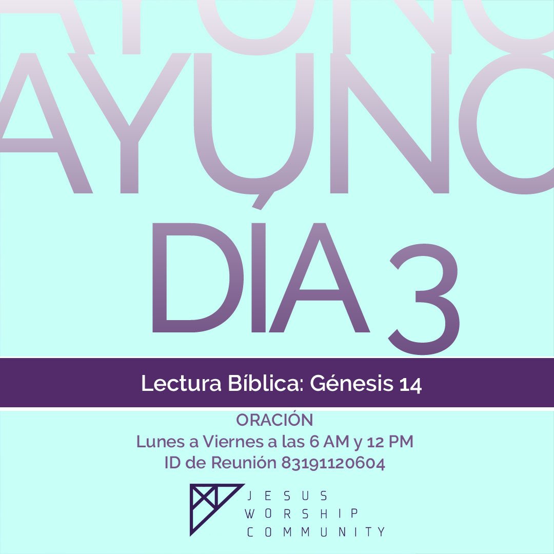 jwcglobal's tweet photo. Lunes a Domingo a las 6:00 AM y a las 12:00 PM*Únete a la oración en el siguiente enlace de Zoom  https://t.co/280KE2dZNn
ID de Reunión 83191120604

✳️*Para leer los devocionales* 📖de los 21 días del ayuno puedes hacerlo aquí 🌐https://t.co/yVzr0BgpU1 https://t.co/z0k2uvZpvP