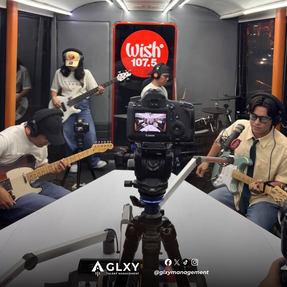 glxymanagement's tweet photo. Thank you @wish1075 for having #GLXYartist @paolo_sandejas on the Wish Bus today! https://t.co/frZr1CqBXh