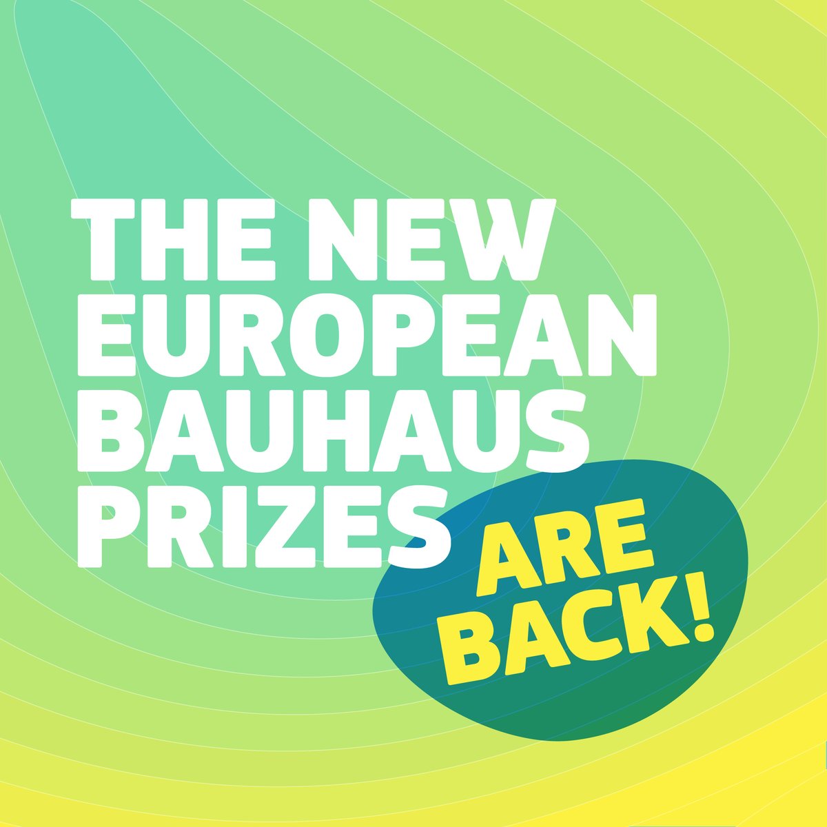 EUinmyRegion's tweet photo. The #NewEuropeanBauhaus Prizes are back! The application period starts now and runs until 14 February 2025!
Do you have an innovative project or a groundbreaking concept ready to bring positive change to our everyday life? You’re at the right place!
Apply: https://t.co/gl4LaAvfqR https://t.co/VtP3WQzaUc