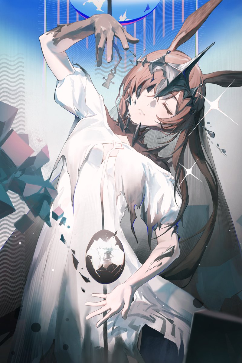 #アークナイツ #Arknights #明日方舟 
 这又是另一个漫长的故事了
（感觉双图显示效果不是很好，先单发吧