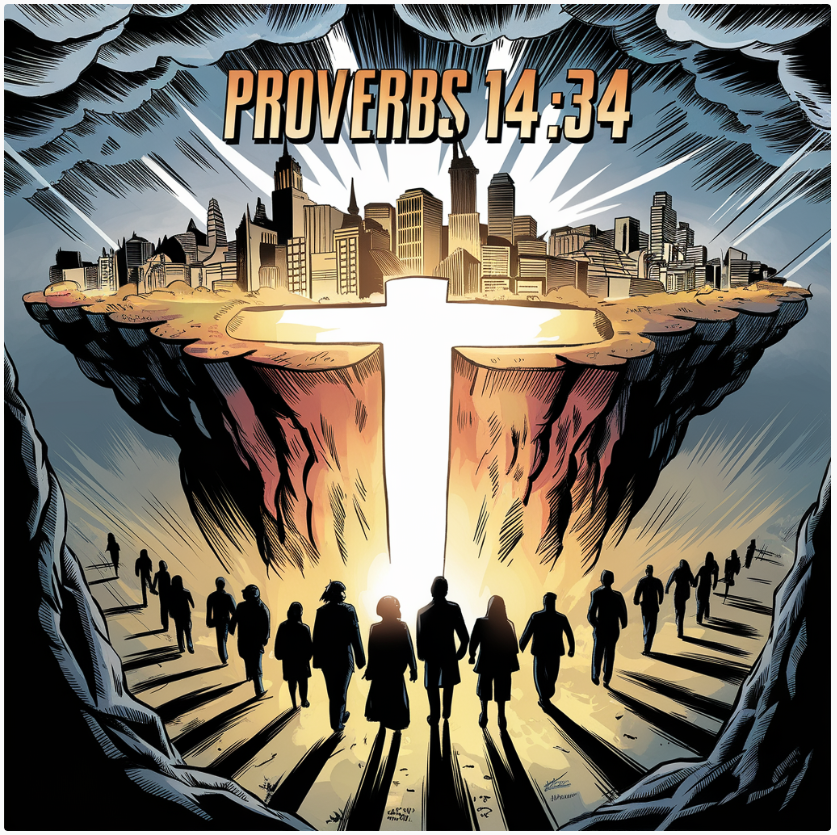 Jesus24365JeffN's tweet image. Proverbs 14:34 declares: 'Righteousness exalts a nation, but sin condemns any people.' 🌟

 Living righteously builds a secure foundation for your life and community. 

Align with God’s truth for peace and stability amidst anxiety and temptation. 

#Proverbs14 #Righteousness