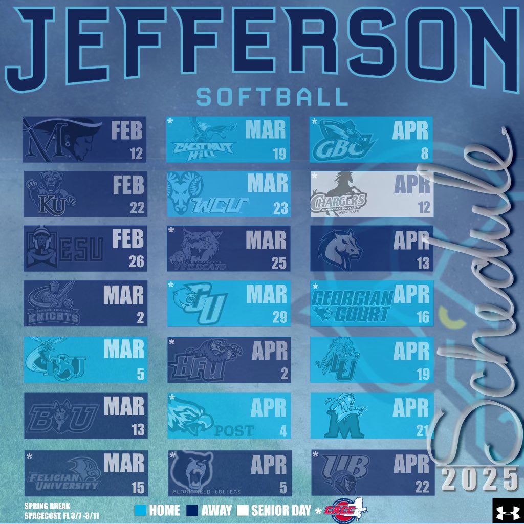 We are pleased to announce our 2025 Schedule! Go Rams!!