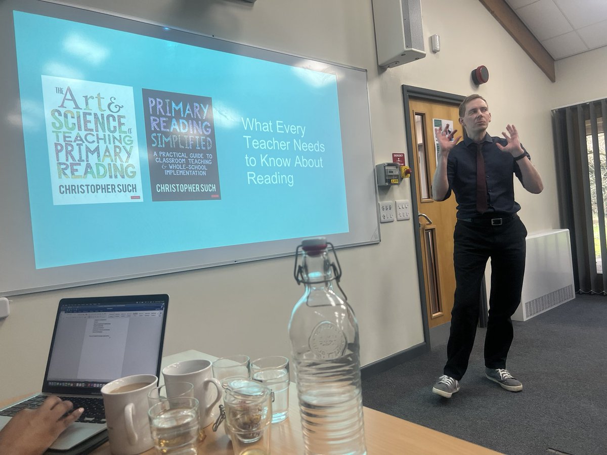 St Matthew's Research School (@stmattresearch) on Twitter photo So pleased to have the incredibly knowledgeable <a href="/Suchmo83/">Christopher Such</a> with us, breaking down what every teacher needs to know about reading! <a href="/son1bun/">Sonia</a> <a href="/traceya75/">Tracey Thompson π―π²</a> <a href="/marcrowland73/">Marc Rowland</a> So pleased to have the incredibly knowledgeable <a href="/Suchmo83/">Christopher Such</a> with us, breaking down what every teacher needs to know about reading! <a href="/son1bun/">Sonia</a> <a href="/traceya75/">Tracey Thompson π―π²</a> <a href="/marcrowland73/">Marc Rowland</a>
