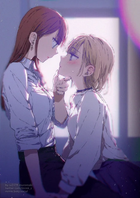 百合シチュ 59日目あの娘の味がするこの唇 