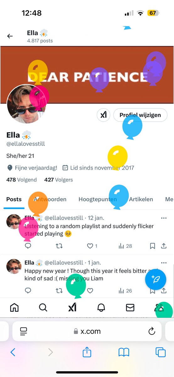ellalovesstill's tweet photo. Balloons for me 22 today :)) https://t.co/knLNfINNsc