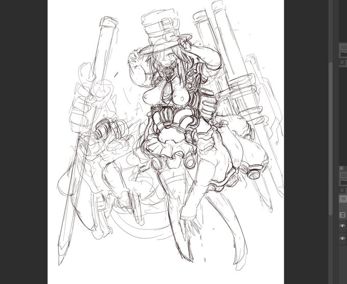 手慰みにこんな魔改造戦術人形を考えたりもしてるわけですが 