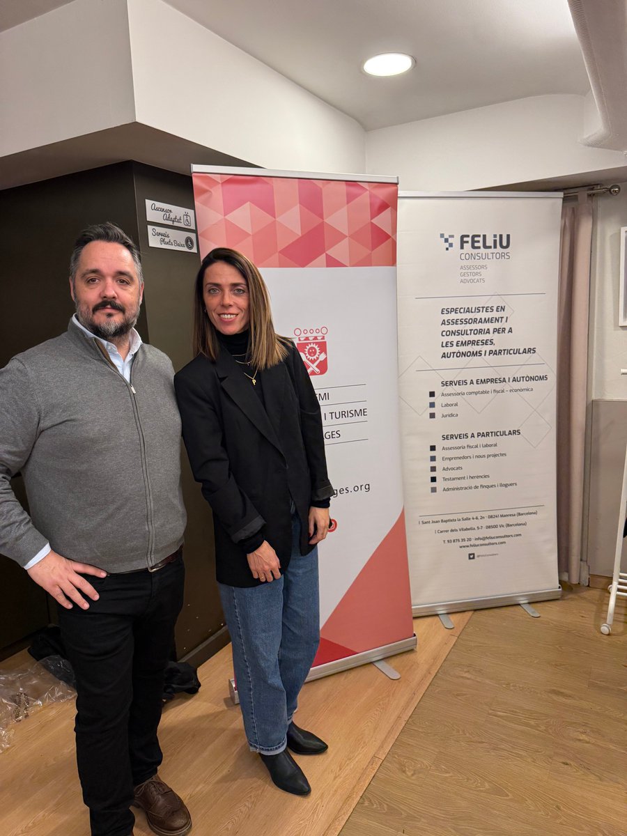 El passat mes de desembre ens vam retrobar un any més al Sopar de Santa Marta del Gremi d'Hoteleria i Turisme del Bages. 🍽️🎉

Un esdeveniment ple de moments i amb la millor companyia . 🥂✨ <a href="/ghtbages/">GREMI D'HOTELERIA I TURISME DEL BAGES I EL MOIANÈS</a>

#Feliuconsultora #SantaMarta #Gremi #Hosteleria