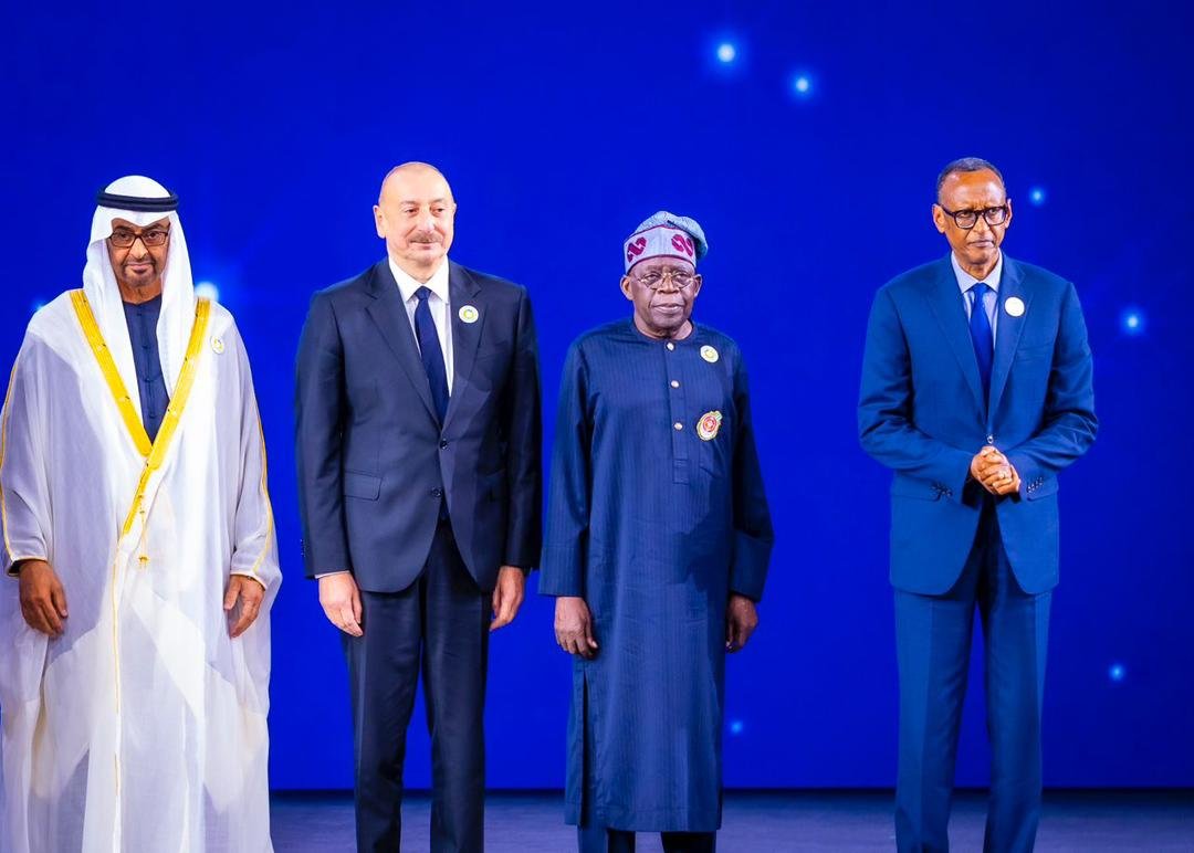 ArisingMatter1's tweet photo. President Bola Tinubu attends the 2025 Abu Dhabi Sustainability Week Opening Ceremony and Sustainability Prize Award Ceremony https://t.co/byc2Prb5FU
