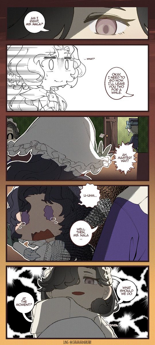 anjo nala apologized to argus later (while hissing)
#リバース1999 #Reverse1999 #BoundWithAnjoNala 
