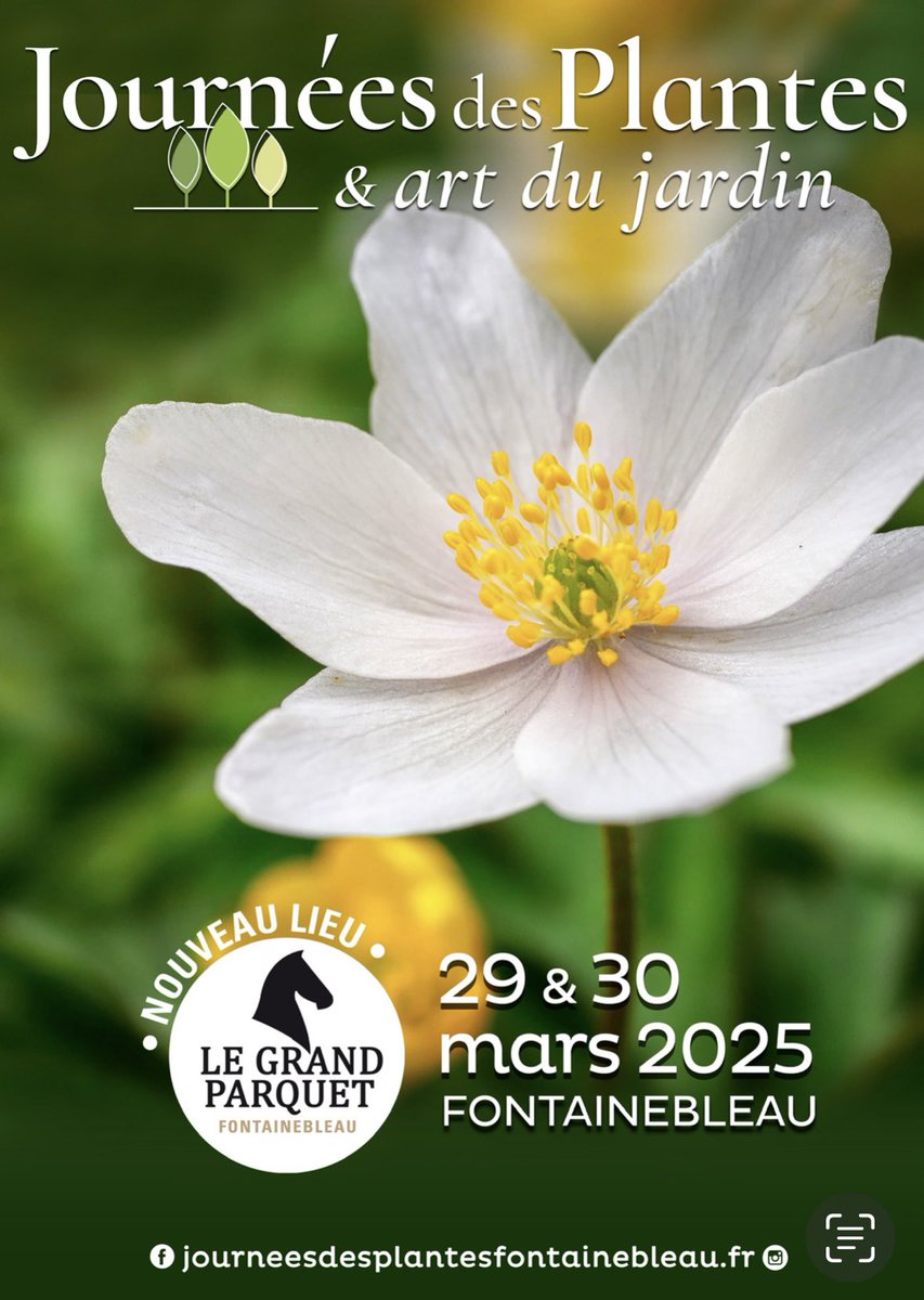 Trop hâte d’être au printemps ✨. La Fête du Printemps de Blandy-les -Tours fait peau neuve et s’installera les 29 &amp; 30 mars prochains au Grand Parquet de Fontainebleau !  Info Presse en MP 
Stay tuned 🌸🍀🪴. #fetedesplantes #villedefontainebleau #sortirafontainebleau