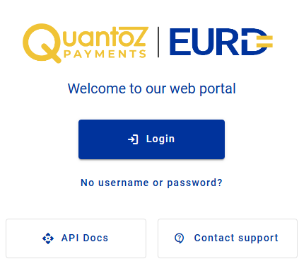 Quantoz's tweet photo. We have made the documentation of the first set of EURD APIs enabling integration and automation of payment requests, payments acceptance, redemption, payout, and creation and management of self-managed blockchain accounts available! https://t.co/RxZYOBXzv2
The APIs and API key management will be coming soon!