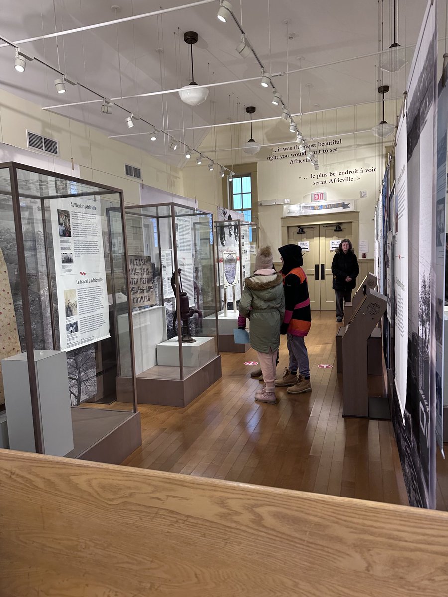 Our grade 5/6s had a great day at the Africville Museum yesterday.