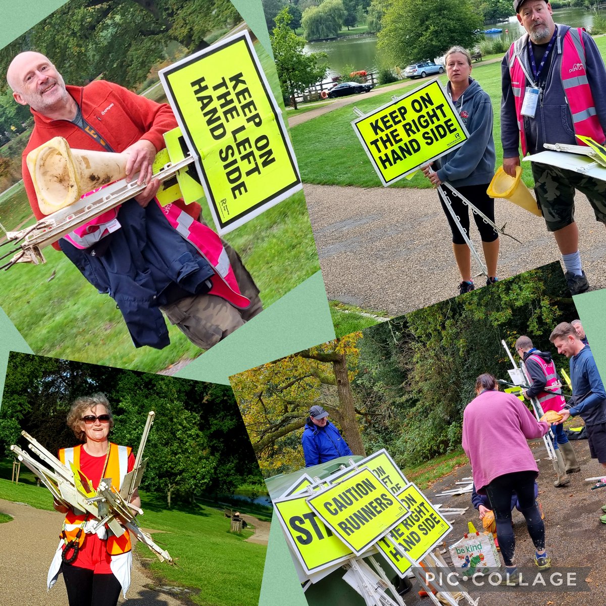 Whichever direction you're coming from, we really DO need volunteers for close down this coming Saturday!

The rest of the roster is looking great...  Offers of help, please, to royaltunbridgewells@parkrun.com #parkrun