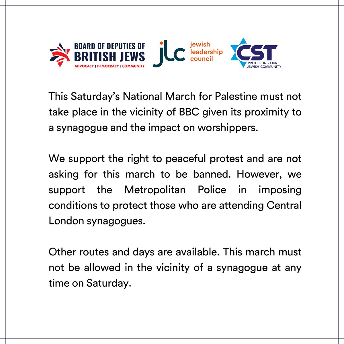 Jewish Leadership Council tweet media