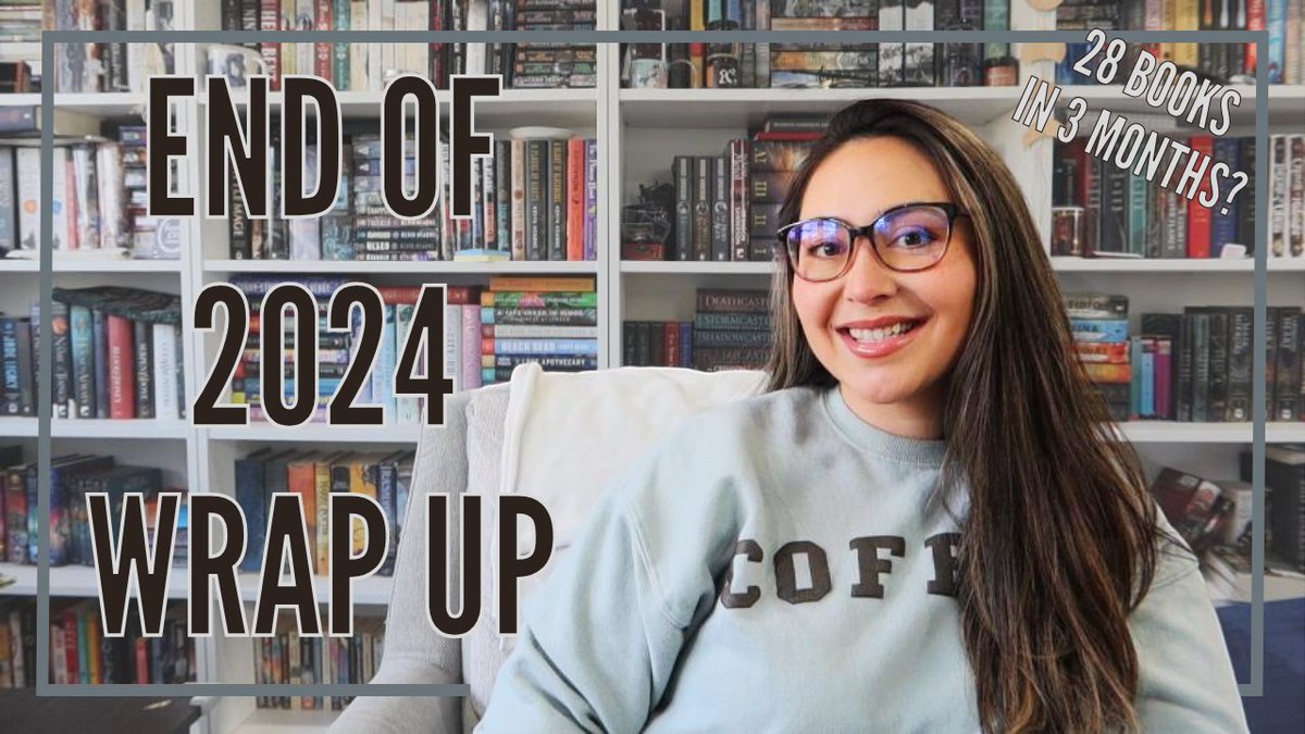 I didn't manage to film any monthly wrap ups for the last quarter of 2024...oops? So here's a 3 month wrap up video to start the new year, you're welcome 😂 28 books in 3 months!
youtu.be/kT2cbCzK5x0