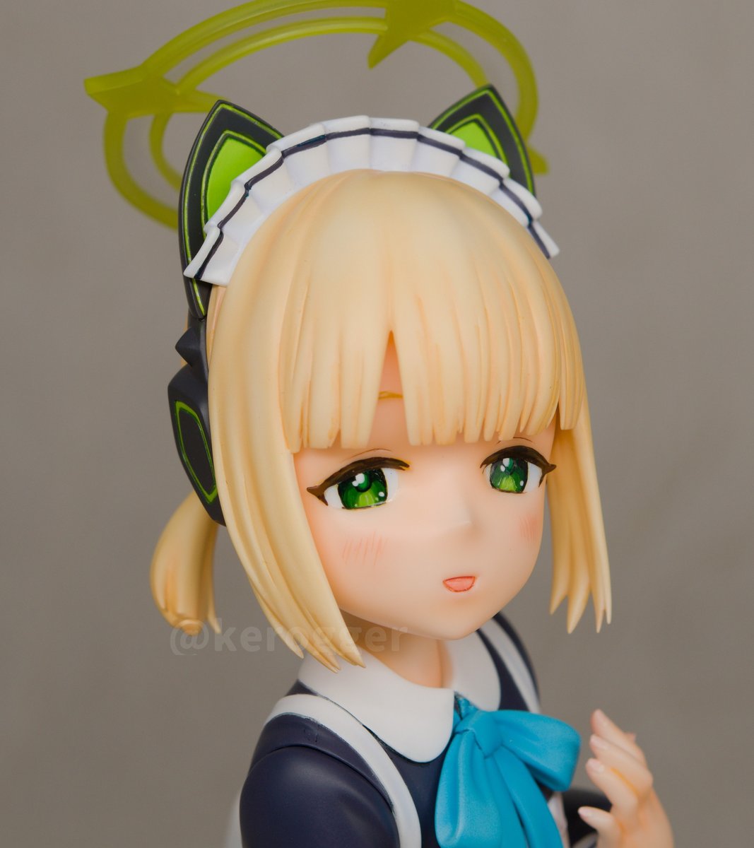 ブルーアーカイブよりメイドミドリのフィギュア完成 2/9開催の