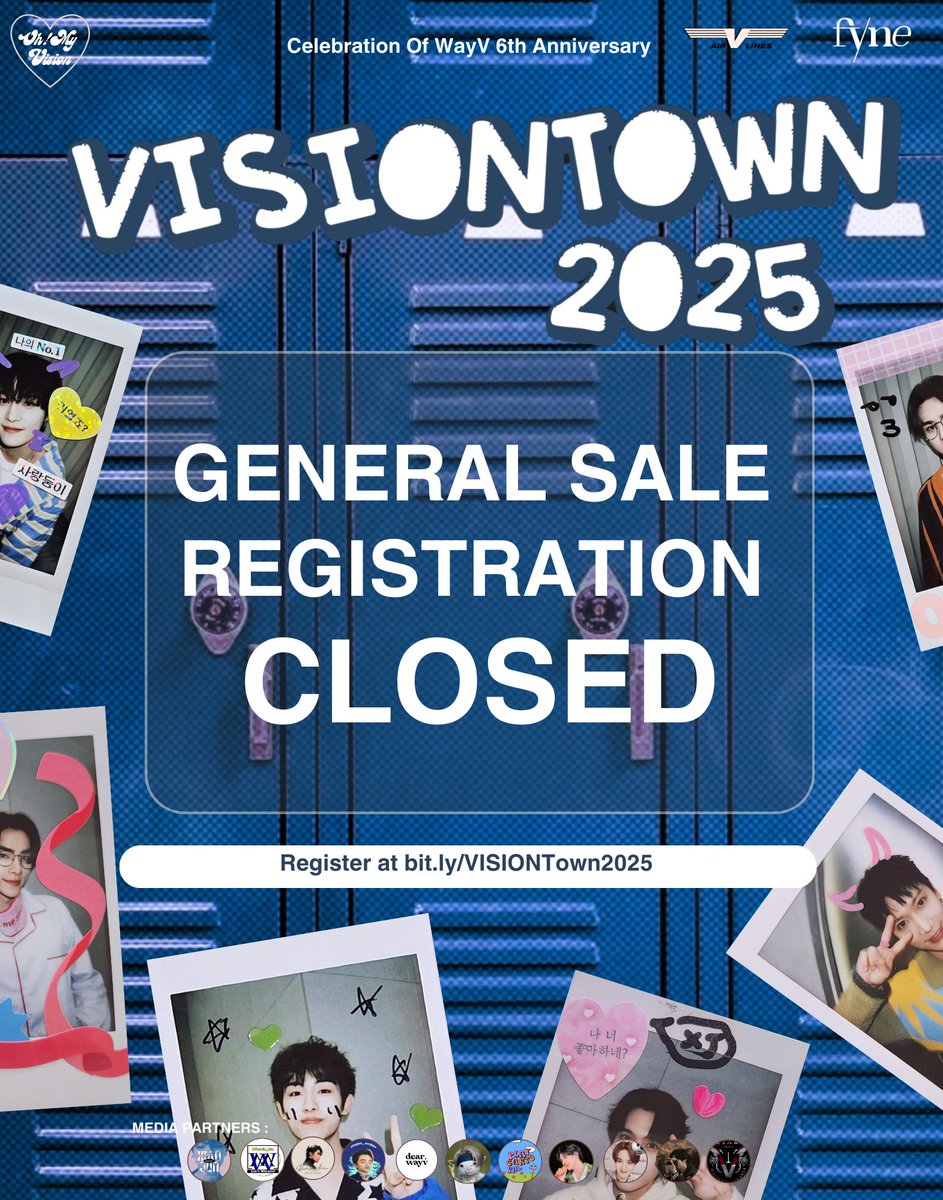 𝐕𝐈𝐒𝐈𝐎𝐍𝐓𝐨𝐰𝐧 𝟐𝟎𝟐𝟓
𐃘 General Sales Finally Closed! Thankyou WayZenNi for your participation 🥳✨

📍 Fyne, Jakarta
🗓 Jan 19, 2025
⏰ 18:00 - 22:00 WIB

📌 Dress up in your coziest pajamas and join us for a memorable night at VISIONTown 2025 🎉

#VISIONTown2025 #WayV