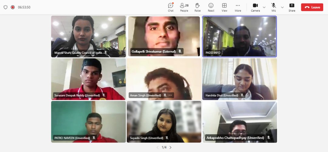 <a href="/PADD_QCI/">PADD_QCI</a> hosted a power-packed 1-day online training on GHP &amp; GMP under <a href="/fssaiindia/">FSSAI</a>'s #EatRightIndia! Young minds from IHMs learned key skills to shape a #ViksitBharat with elevated food safety standards. Ready to lead the change? 📧 padd_info@qcin.org to join the next session!