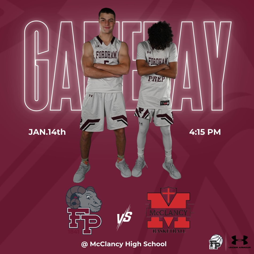 GAMEDAY!
🆚<a href="/McClancySports/">McClancy Athletics</a> 
⏰4:15pm
📍<a href="/MsgrMcClancyMHS/">Monsignor McClancy Memorial HS</a> 
📺 nfhsnetwork.com/events/monsign…
Rams are back on the road for a big league matchup in Queens!