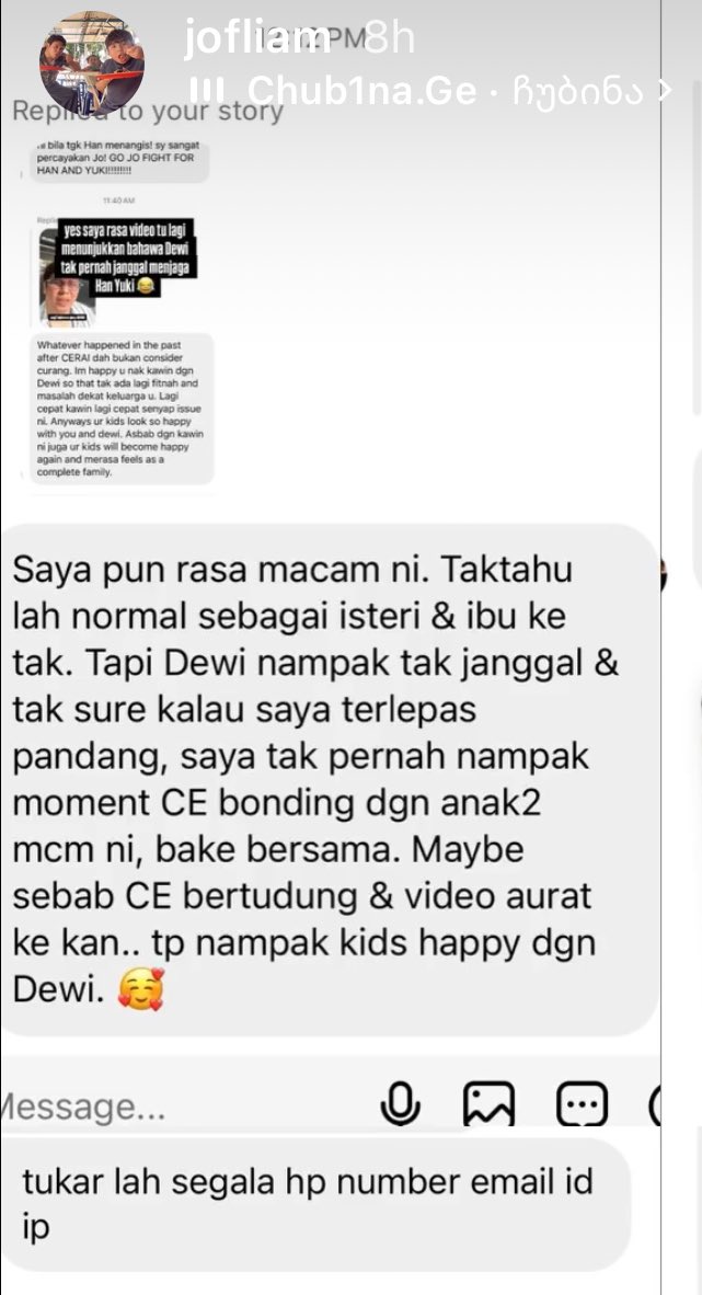 pelisahh's tweet photo. nah cuz if im the mom and my mabuk cinter ex husband posted these screenshots of people saying the homewrecker did a better job at being my kids' mom than me, someone WILL masuk kubur https://t.co/JVgVw72Ksn