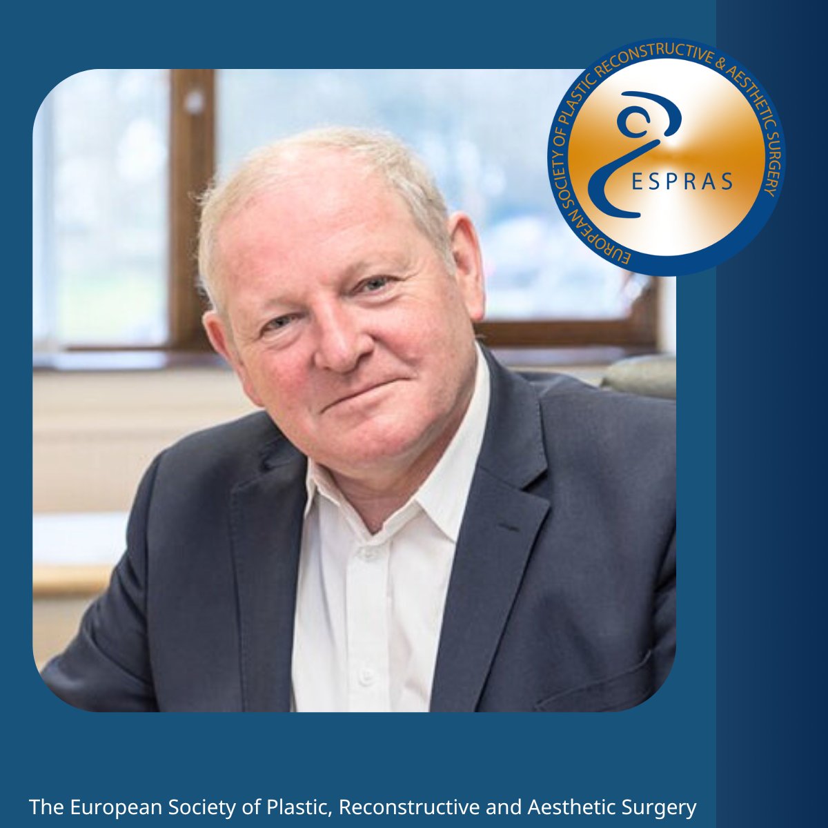 ESPRAS_Europe's tweet photo. Did you miss our huge news? We are delighted to welcome Mr. Mark Henley as our new president 👑
https://t.co/KG3y5uohjq
@MrMarkHenley is a council member of both @TheBAAPS and @BAPRASVoice, as well as President of @UKSurgeons. #ESPRAS #StrongerTogether #PlasticSurgery https://t.co/rz4n2DfJjy