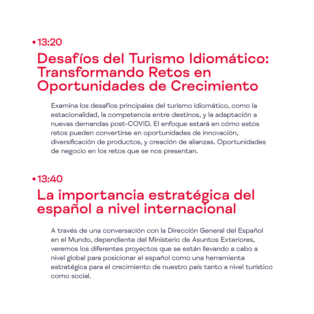 fitur_madrid's tweet photo. @federacionele 📚 #FITURLingua 2025 will highlight language tourism as a cultural, educational and economic driver. On January 22 in Pavilion 10, experts will discuss trends, challenges and success stories.

➡️ Organized by FITUR and @federacionele

https://t.co/oUHBmPUT9F https://t.co/iIqgikDeD8