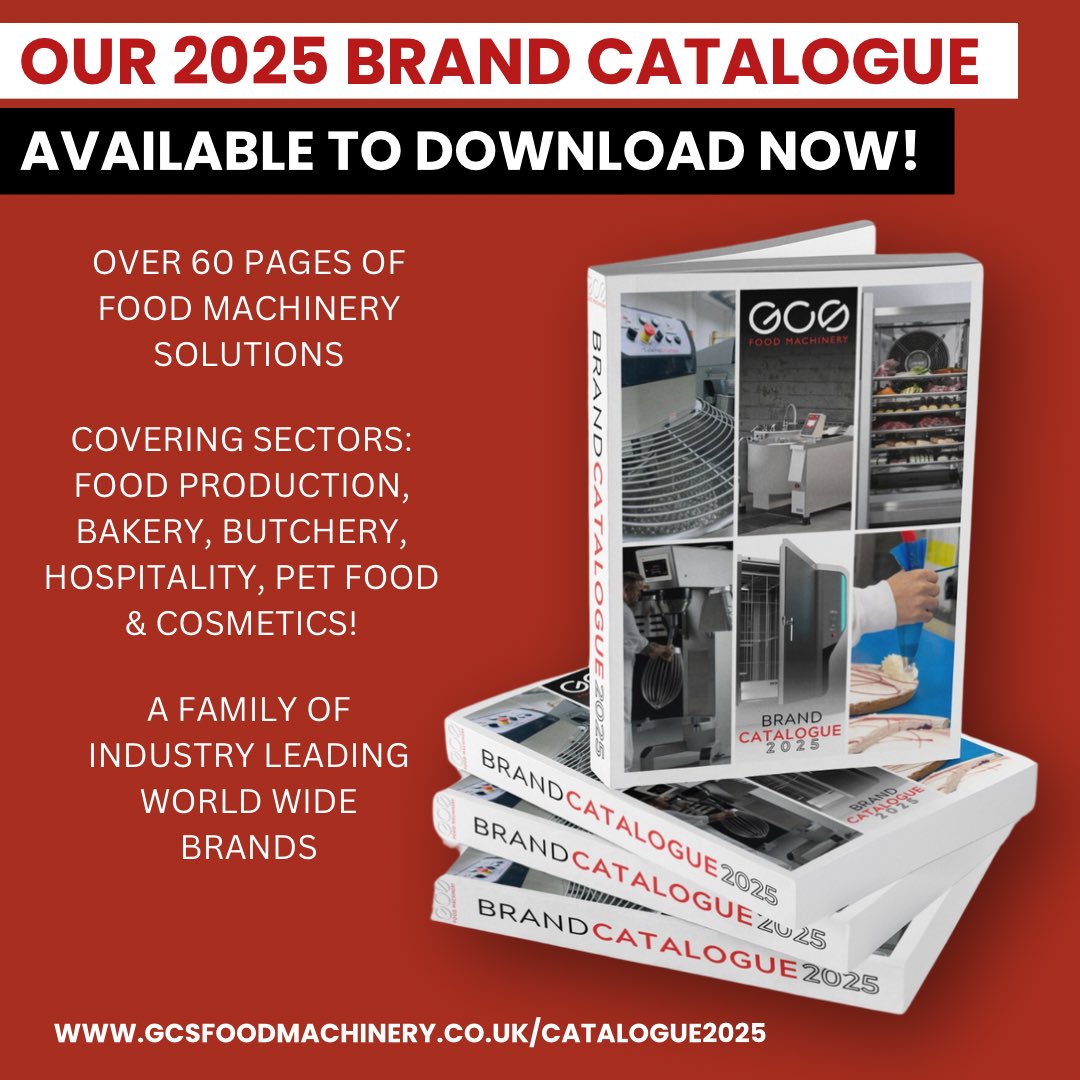 GeneralCatering's tweet photo. Launching the GCS Food Machinery - 2025 Brand Catalogue!

Your go-to resource for cutting-edge food machinery solutions!

Download your copy today and explore how we can support your business needs.
https://t.co/Kr19Ly14ME

#foodmachinery #foodproduction https://t.co/OdOV5zBYkf