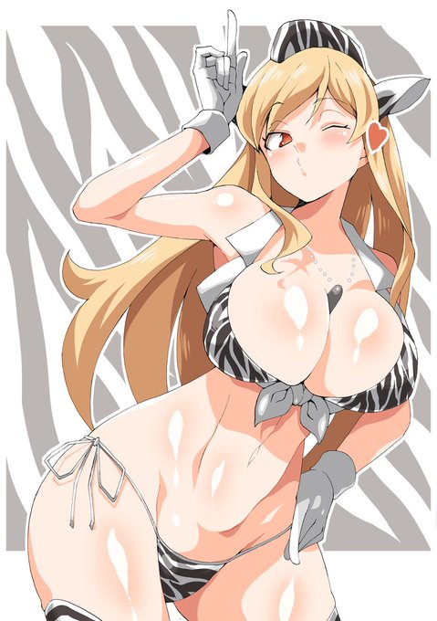 【skeb納品】
シマウマビキニなM2HB
#ドルフロ
 https://t.co/XHWFtBcnDr #Skeb #Commission 