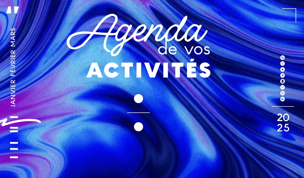 Le premier Agenda des Activités de 2025 est arrivé !🎈

Retrouvez le programme de vos activités de janvier à mars 2025 sur Saint-Quentin : bit.ly/4278YC