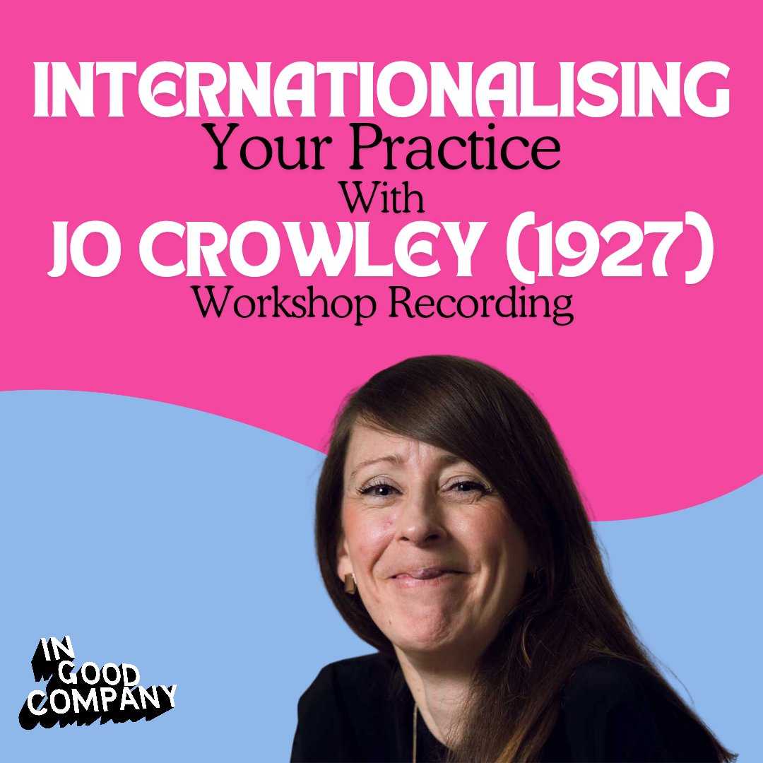 Missed our workshop with <a href="/crowleyjo/">jo crowley</a> from <a href="/1927productions/">1927</a> all about making and taking your work internationally? 

👉 Catch up on YouTube now
youtu.be/T013H-xkD9A?si…