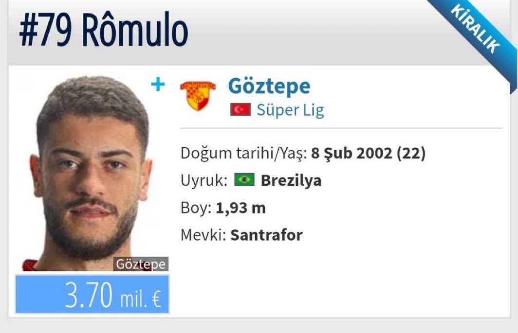 Fenerbahçe’de görmek istiyorum kardeşim yalan mı söyleyelim