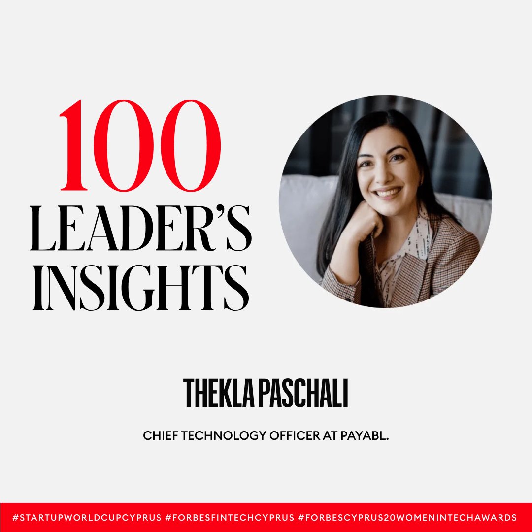 Forbes Cyprus Women in Tech tweet media