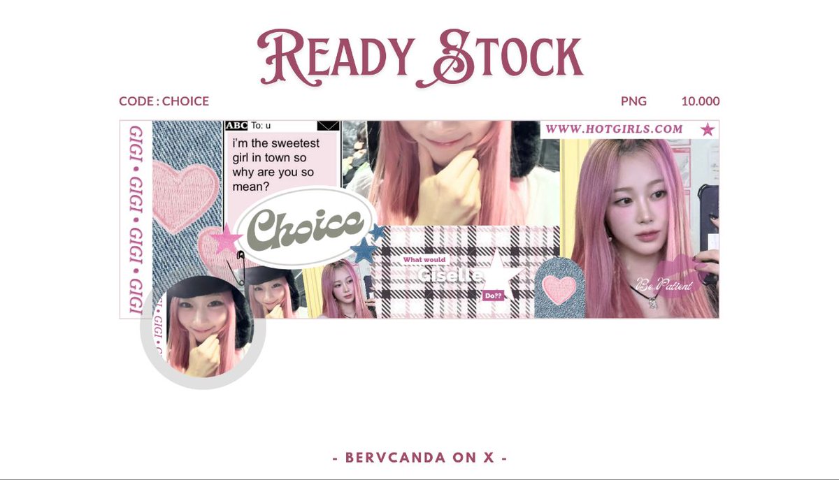 help repostt yaa, thankyou! <3

halooo aku bawa 4 layout ready stock nya nie FREE RETEXT yaaa, bisa di take sekarang ke dm aku, timakasiii🙆🏻‍♀️
#zonauang