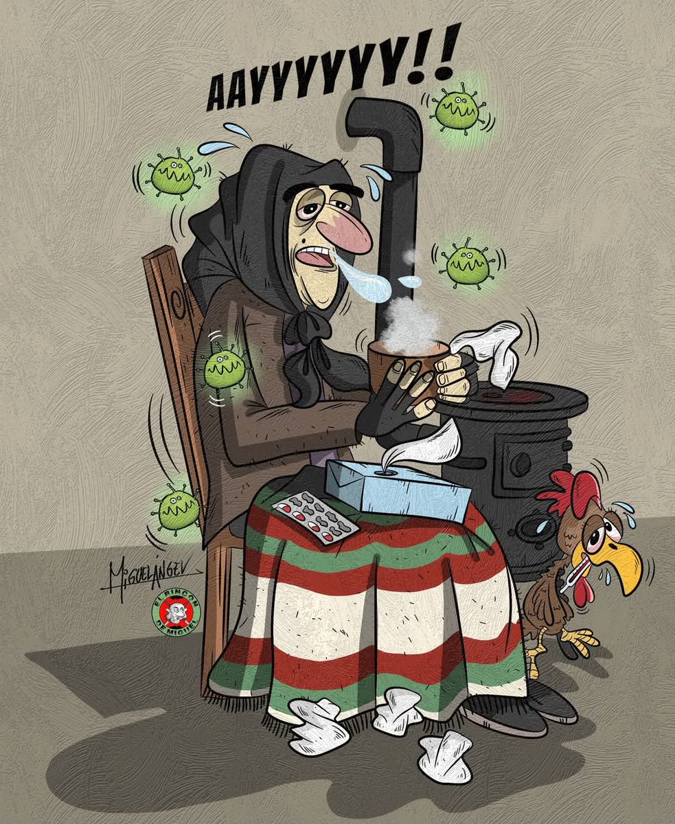 ElRincondMiguel's tweet photo. Cómo lo lleváis??
#virus
#gripe
#catarro
#invierno https://t.co/k7AXoNH5Gm