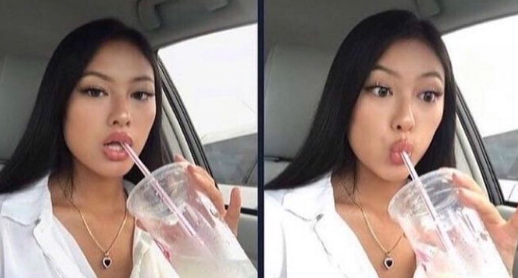 Quand tu regardes quelqu'un qui te plait et tout d'un coup vos regards se croisent