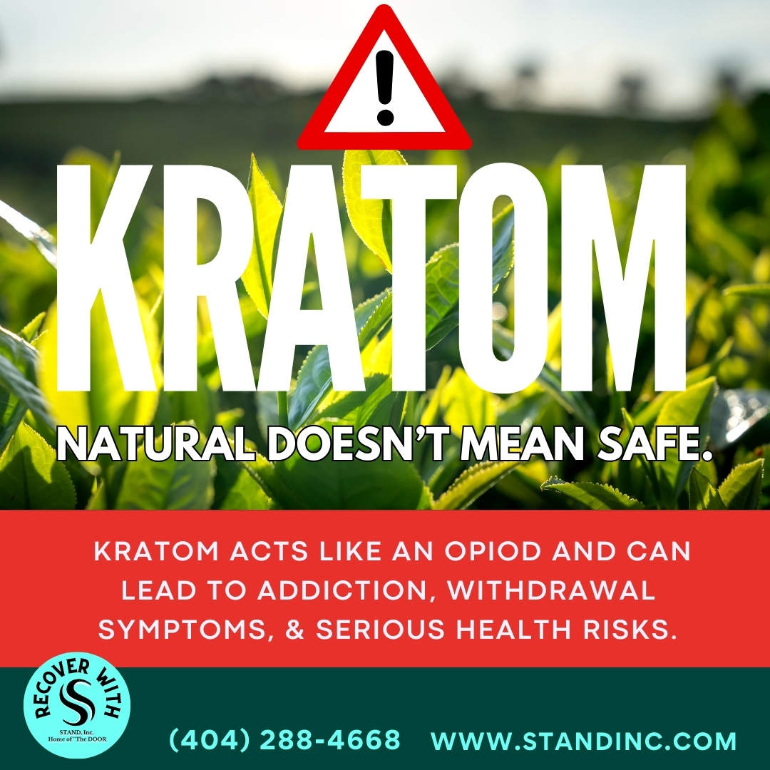 wearestandinc's tweet photo. ⛔️ Know the Risks of Kratom 🌿

📞 Call us today at (404) 288-4668  or visit https://t.co/3RHYk3mTjd to learn more about our recovery resources.

GA recovers @gaca.org @GeorgiaDBHDD @GeorgiaRecovers

#KratomAwareness #RecoveryJourney #AddictionRecovery #YouAreNotAlone #STANDInc https://t.co/2okA5hmtD0
